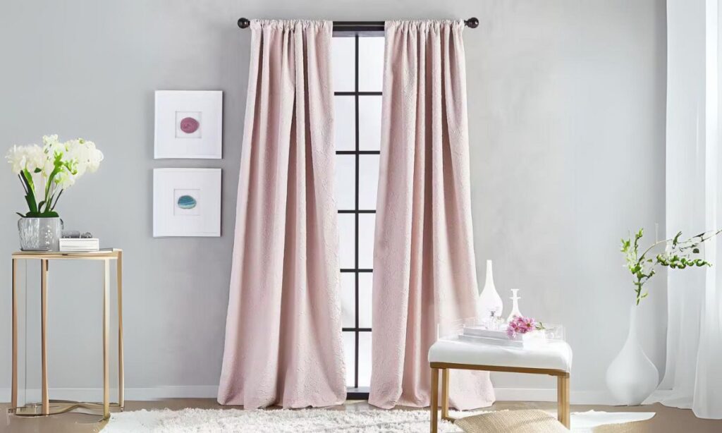 Blush Curtain