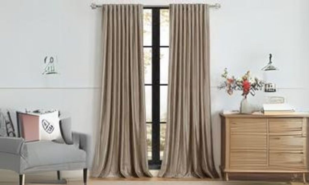 Taupe Curtain