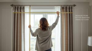 Measuring Window for Curtains