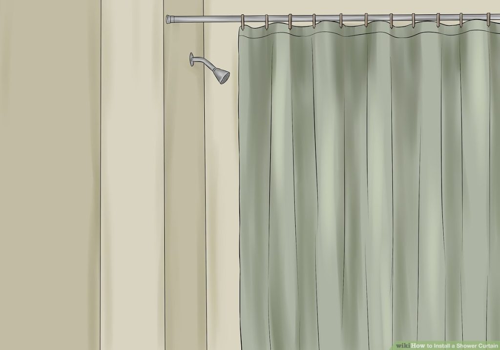How to Put the Shower Curtain?