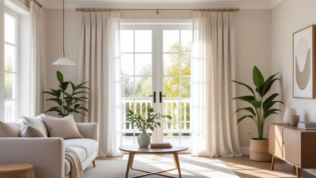 Curtain Rods for Living Room